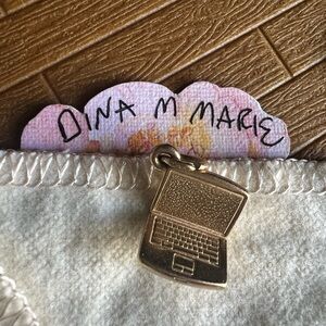 James Avery Retired 14kt Yellow Gold Laptop Charm!